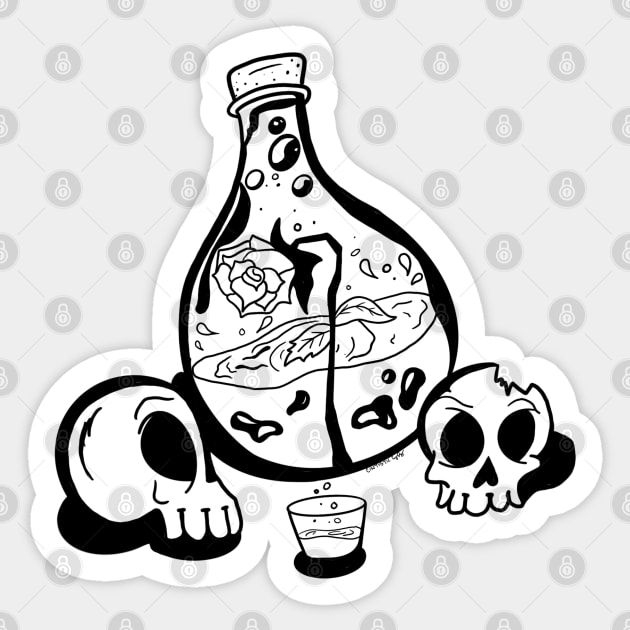 Poison Sticker by Cintistic